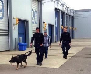 PSD Kane after Search Trials. Photo courtesy of 2016 CPCA Social Media.